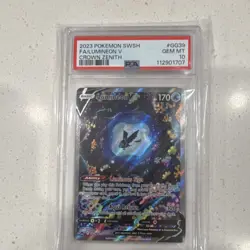 Pokemon Lumineon V GG39 Crown Zenith Galarian Gallery PSA 10 Ultra Rare Holo - Image 1