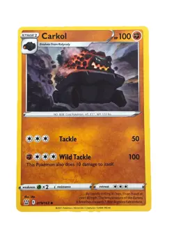 New: 2021 Pokemon TCG Carkol 079 Swsh05: Battle Styles Regular Uncommon - Image 1