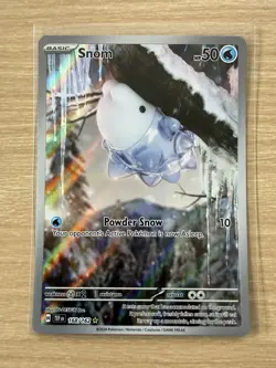 Snom 168/162 Illustration Rare Pokemon Temporal Forces - NM / M - Image 3