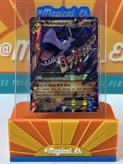 M Aerodactyl EX XY98 Black Star Promo Pokemon TCG 2016 XY Promos MP - Image 1