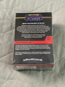 Pokemon TCG Mega Evolution Phantasmal Flames Booster Bundles New Sealed 6 Packs - Image 2