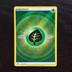 Grass Energy 152/159 Pokemon Crown Zenith Texture Full Art Ultra Rare Holo NM - Image 1