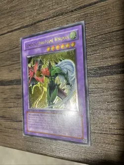 Elemental Hero Flame Wingman1st Edition Ultimate Rare (TLM-EN035) - MINTY - Image 1