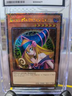 2024 Yu-Gi-Oh Dark Magician Girl MP24-EN009 25th Anniv CGC 9 Mint - Image 3