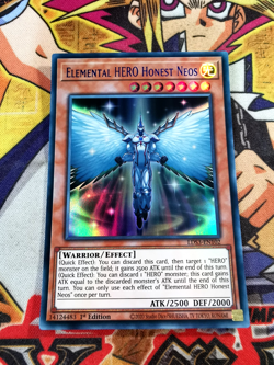 Elemental HERO Honest Neos lds3-en102 *BLUE* 1st Ed (NM+) Ultra Rare Yu-Gi-Oh! - Image 1