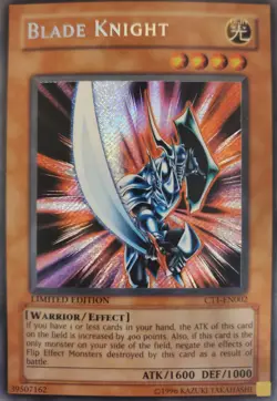 Blade Knight CT1-EN002 Secret Rare Limited Edition LP - Image 1