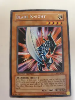 Blade Knight CT1-EN002 Secret Rare Limited Edition LP - Image 2