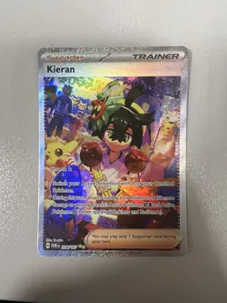 Kieran Supporter Trainer Card Pokemon TCG Scarlet & Violet 151 #3 - Image 1