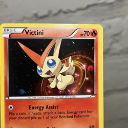 Victini Holo XY189 XY Promo Pokemon Card Swirl - Image 5