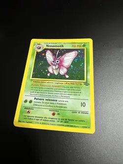 Pokemon TCG Venomoth Holo Rare Card 13/64 Jungle ITALIAN - Image 2
