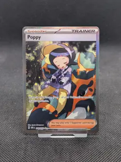 Pokemon Cards Poppy 227/197 Obsidian Flames Special Illustration Rare NM/M - Image 1