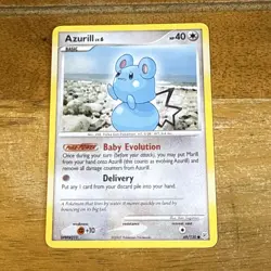 Pokemon TCG Azurill Diamond & Pearl Card 69/130 Regular Common LP Condition - Image 1