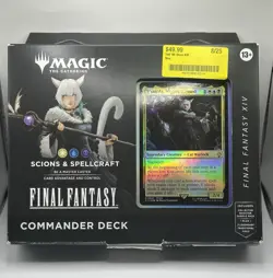 Final Fantasy Scions and Spellcraft Commander Deck Sealed Magic The Gathering - Image 1