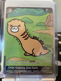 TOHO Chibi Godzilla 2nd Form Token CounterPower Godzilla Card Game EBP02-T04+ - Image 1