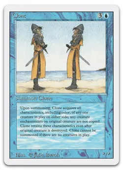 Clone (LP) Revised Edition 3ED Magic MTG - Image 1