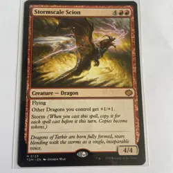 MTG Stormscale Scion 0123 - Tarkir Dragonstorm Mythic NM - Image 1