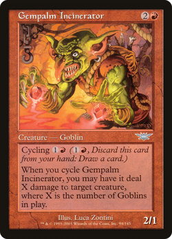 Gempalm Incinerator #94 (MP) Legions LGN Magic MTG - Image 1