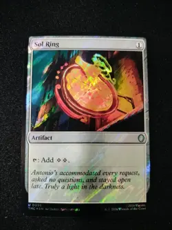 MTG Sol Ring Surge Foil 0059 TMNT TMC NM - Image 1