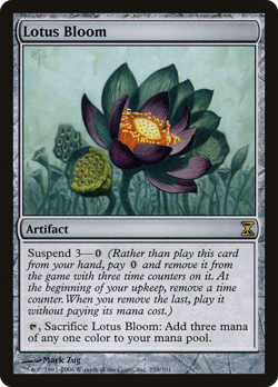 Lotus Bloom #259 (MP) Time Spiral TSP Magic MTG - Image 1