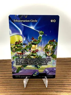 Teleportation Circle (PZA 0002)(Borderless) Regular, Ninja Turtles, MTG - Image 1