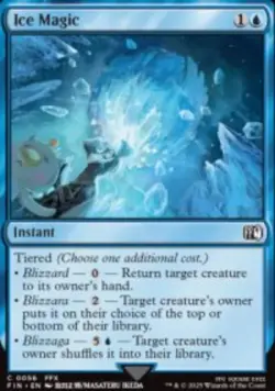 Ice Magic Final Fantasy (FIN) 56 MTG Foil NM - Image 1