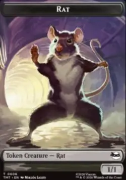 Rat / Copy Token TMT 0006 MTG Reg - Image 1