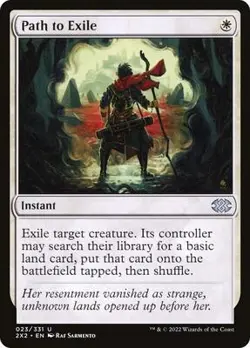 Path to Exile Near Mint 23 Double Masters 2022 Reg - Image 1