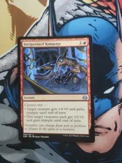 Invigorated Rampage - NM/M - Aether Revolt - MTG - Image 1