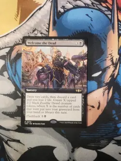 Welcome the Dead (EXTENDED) MTG | NM/EX | Tarkir: Dragonstorm Commander - Image 2