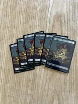 Mtg Tmnt Pizza Lands Swamp 1 Foil 5 Regular - Image 1