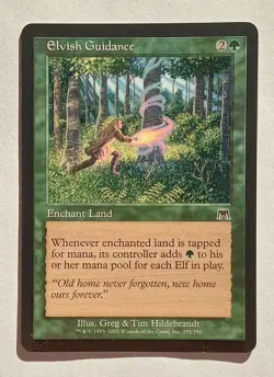 Magic MTG - Elvish Guidance - Onslaught - LP - Image 1