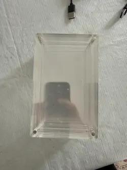 Pokemon Booster Pack Acrylic Case! Fully Magnetic Closure! Banned Six Pack bulk - Image 2