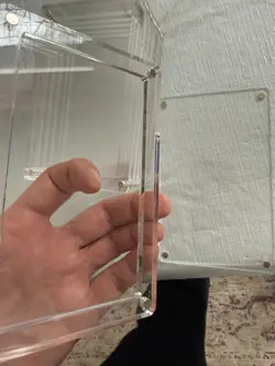 Pokemon Booster Pack Acrylic Case! Fully Magnetic Closure! Banned Six Pack bulk - Image 3