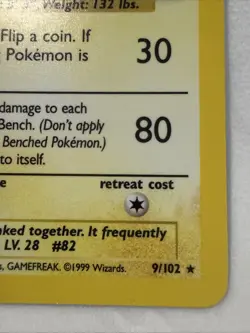 EX/LP - Magneton - 9/102 - Base Set - Pokemon Card - Image 2