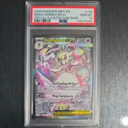 PSA 10 Mega Gardevoir ex 178/132 Mega Evolution SIR Full Art Pokemon GEM MINT - Image 1