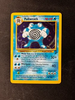 Poliwrath - Base set 2 holo - 15/130 - Pokemon - MP - Image 1
