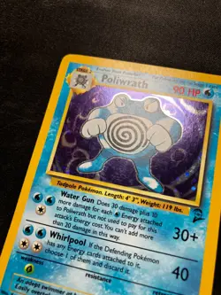 Poliwrath - Base set 2 holo - 15/130 - Pokemon - MP - Image 2