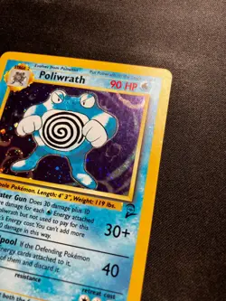 Poliwrath - Base set 2 holo - 15/130 - Pokemon - MP - Image 3