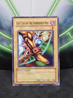 Yugioh Left Leg of the Forbidden One DLG1-EN019 Common NM - Image 1