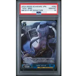 PSA10 AZX Brid Gold Signature NIKKE 2024 Weiss Schwarz Japanese NIK/S117-090SP - Image 1