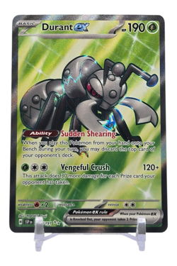 Durant EX 215/191 Paradox Rift Illustration Secret Rare Pokemon Card NM - Image 1