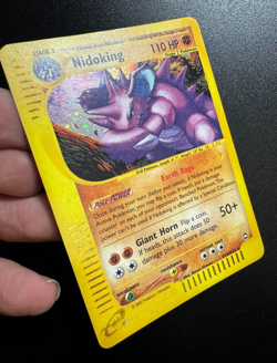 Pokemon Card Nidoking Holo H18/H32 Aquapolis ENG inglese excellent EX - Image 2