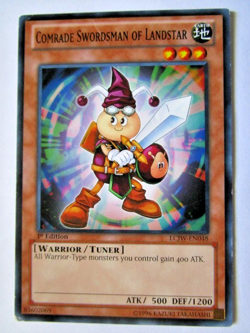 Yugioh! Comrade Swordsman Of Landstar Lcjw-En048 Common 1st Ed Hard Play!! - Image 1