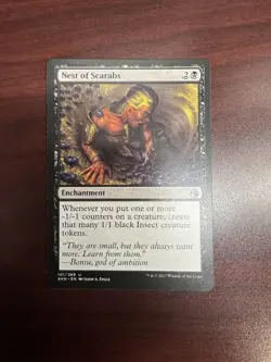 MTG Nest of Scarabs Amonkhet, Near Mint Condition EDH - Image 1