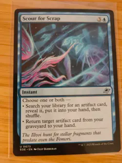 MTG Scour for Scrap 0073 Edge of Eternities M/NM Free UK P&P - Image 1