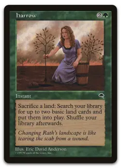 Harrow #230 (LP) Tempest TMP Magic MTG - Image 1