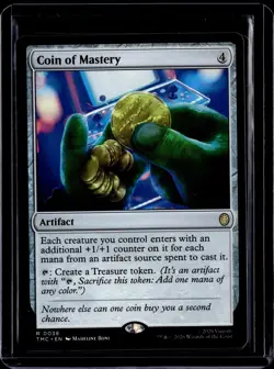 Coin of Mastery - 38 - TMC - NM - MTG Magic the Gathering - Image 1