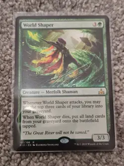 MTG - World Shaper - Rivals of Ixalan - 151/196 - Rare - Image 1