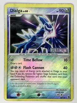 Dialga HP 16/106 Great Encounters Pokemon TCG Reverse Holo - Image 1