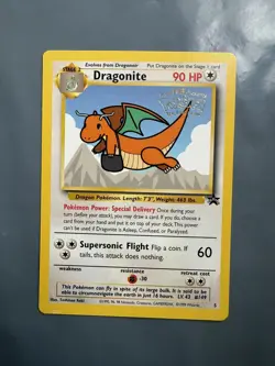 Dragonite #5 Black Star Promo Stamped Pokemon 1999 - Image 1